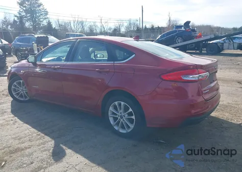 2019 Ford Fusion Hybrid Se из США, поврежденный, VIN 3FA6P0LU4KR189846